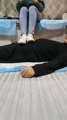 【咩祖】小白鞋全体重踩踏 bf22480