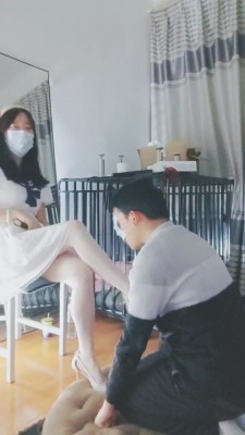 【桃子老师】白丝高跟恋足调 bf22963