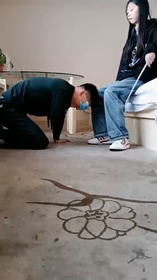 【小妍S】学生S-藤条抽/鞋抽耳光/磕头求饶 bf25529