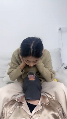 【狗哥】超强重口专场-口水+咀嚼物喂食/闻舔原味白袜 bf26386