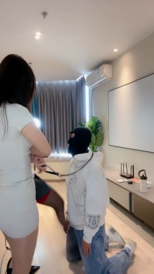 【晚晚】双S-重度提档/狗链遛狗/吃烟灰口水/转胯踩踏【双视角版】bf26183