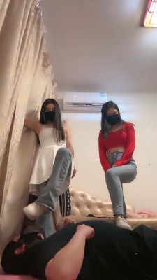 【苏州十三姨】双S小白鞋踩踏+闻原味棉袜 bf26499