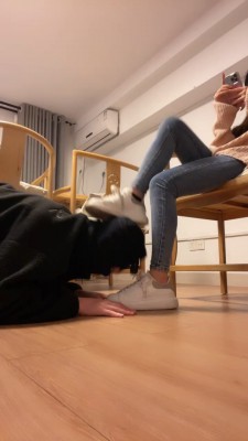 【除夕S】夜跑后强迫家奴舔脏鞋/黑棉袜堵嘴/臭脚踩 bf26932