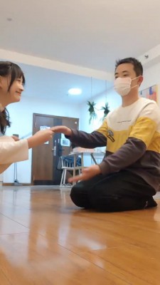 【桃川】白丝洛丽塔姐姐欺负抖M弟弟 bf27100