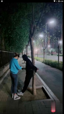 【涵姐】户外吊绑树上虐打狗 bf27151