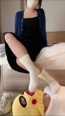 【缇米】脏鞋白袜辱脚垫/吃口水 bf27443