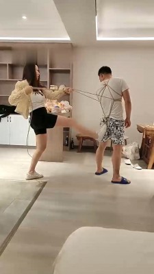 【咩主】捆绑小白鞋踢踹/sp鞭打/骑马人肉坐垫 bf28558