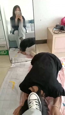 【小可可】开发可爱母畜-舔帆布鞋/头顶棉袜/闻原味/胯下辱 bf28609