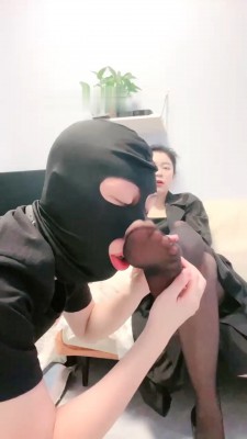 【鹿梦兮】舔黑丝高跟/虐乳转胯/伺候洗脚【下】 bf28755