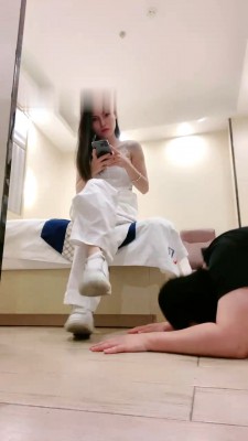 【甜一】舔超脏小白鞋/闻船袜/咀嚼袜子 bf29643