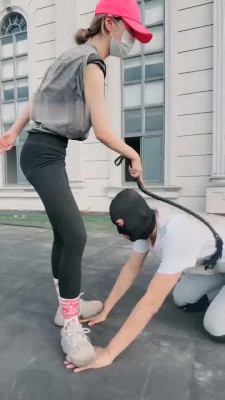 【Jeen】天台调-踩踏鞭打/钻胯/舔鞋底浓痰【双视角版】 bf30269