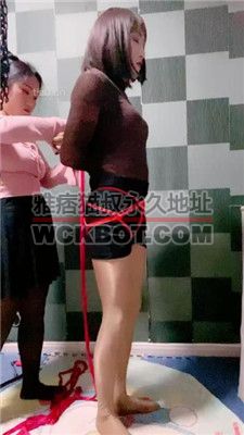 【盈盈】五花大绑囚禁变装狗 JS231130-9