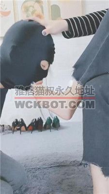 【灵竹】反绑强制舔脚/胯下辱/闻舔高跟 JS240109-7