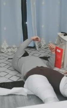 【小妈咪】木乃伊全包/裸足踩脚垫 JS240121-15