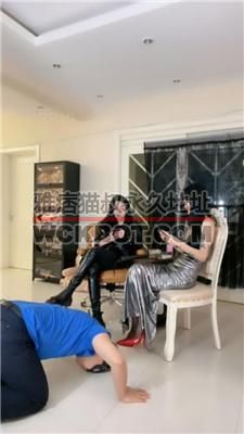 【安晴】双S-口球塞嘴/抽耳光/长靴踢踹/鞭打/喂口水【双视角版】 bf39201