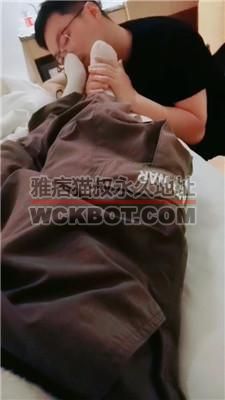 【梦熙】跪舔原味白棉袜 JS240331-20