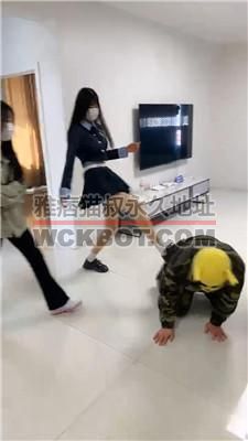 【精神小妹】3S学生主-暴力踢踹鞭打【双视角版】 bf40407