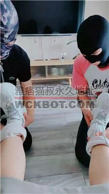 【丝丝清欢】双奴-晨跑后原味鞋袜虐【完整版】 JS240423-3