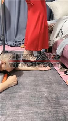 【冰诺】超细高跟碾压踩手臂 bf40999