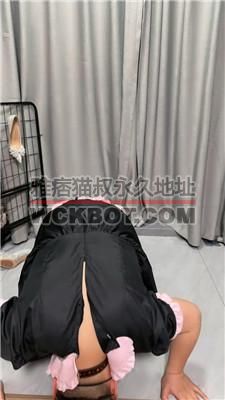 【杭州璐璐】狗笼囚禁变装狗-灌圣水/强制闻棉袜 JS240502-20