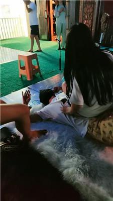 【芊芊】和女儿一起踩废班主任狗【三视角版】 JS240825-7