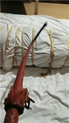 【小米大大】全包木乃伊捆绑窒息囚禁 JS240923-6