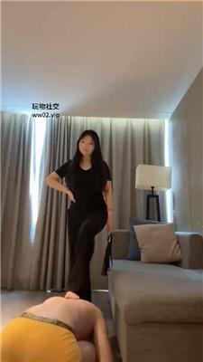 【落落】鞭打/赏赐闻棉袜/裸足狂舔/内裤套头 JS241004-13