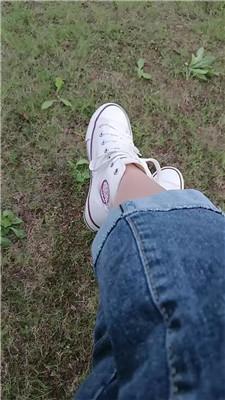 【咪兔】户外让狗舔高帮鞋肉丝脚 JS241004-27