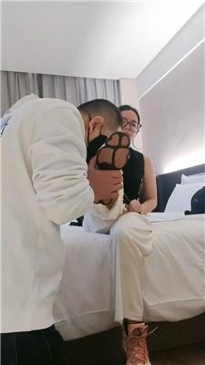 【蓝蓝大S】夜跑后脏鞋白棉袜气味辱 bf45675