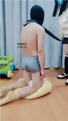 【拽拽】皮鞋及膝袜踩虐/口球塞嘴/鞭打 JS241010-15