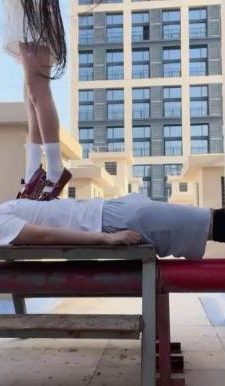 【米琦妙妙屋】双S天台玩宠物【双视角完整版】 bf45842