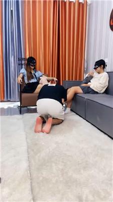 【沐沐大大】姐妹花S-丝袜+棉袜气味控制虐【双视角版】 JS241014-5