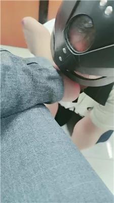 【璃茉老师】母畜-丝袜塞嘴戒尺虐打/滴蜡 JS241028-9