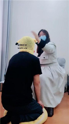 【拽拽】舔脏短靴棉袜jio/藤条鞭打 JS241106-6