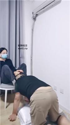 【上海汤圆】白棉袜踩虐家奴 JS241108-24