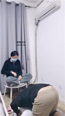 【上海汤圆】原味白袜踩虐家奴 JS241108-30