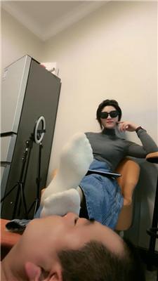 【蜜雪】近距离闻舔超臭棉袜裸足 bf47846