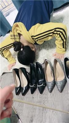 【小凤梨】多双高跟鞋-母畜自己抽自己 JS241205-48