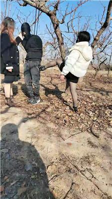 【沐颜】双S-户外捆绑奴隶虐打【双视角版】 JS241226-45