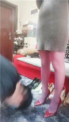 【诺主】多双高跟-物化人体擦鞋奴 JS250117-17