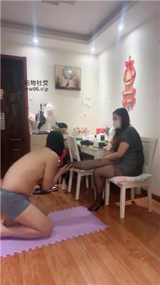 【水凝】下跪伺候-御姐黑丝高跟虐 JS250204-19