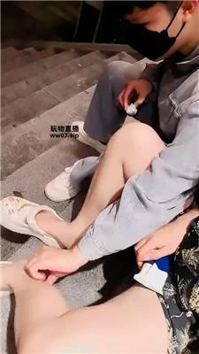 【苏晚】户外羞辱骚贱奴才【下】 JS250506-18