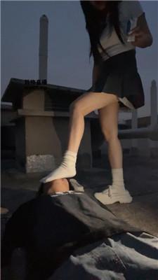 【婉纱】户外强制深喉-小白鞋白袜虐【双视角版】 bf53589