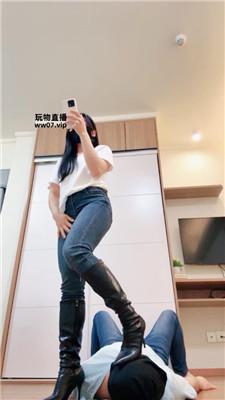 【妮蔻】高跟长靴重度踩踏 bf53644