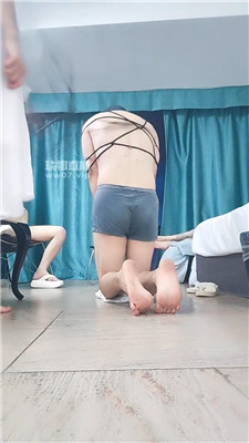 【沐沐】捆绑小白鞋玉足虐贱奴 JS250704-13