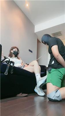 【八月女主】晨跑后原味鞋袜气味辱 JS250707-4