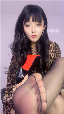 【酥麻麻】红底高跟黑丝口水寸止场    250728-16