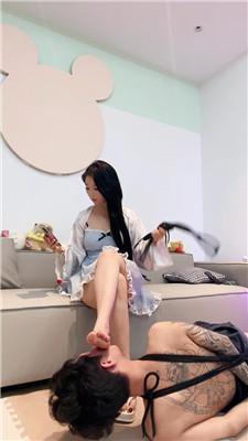 【冰月】反绑强制虐纹身小弟 JS251014-11