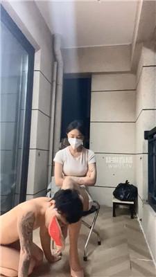 【冰月】狗子日记-阳台花式恋足【双视角版】 JS251014-19