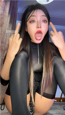 【绝美兔】厚黑连体口水羞辱    251028-5